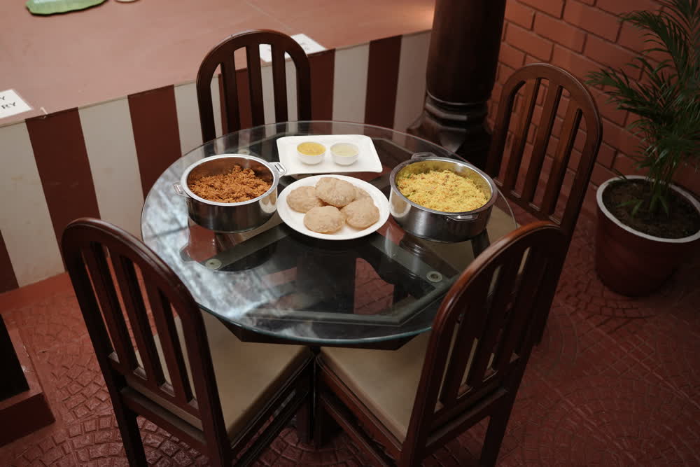 Panchavati Sringeri Hotel Breakfast (Pure Vegetarian)