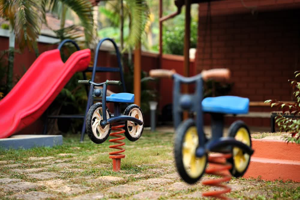 Kids Play Area at Panchavati Sringeri Homestay