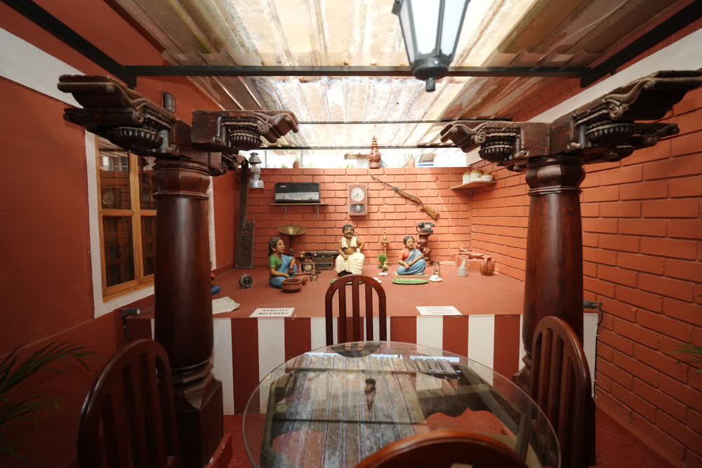 Dining Area at Panchavati Sringeri Hotel
